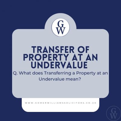 Transfer of Property at an Undervalue