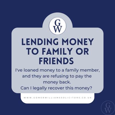 Lending Money to Family or Friends