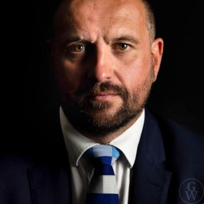 Gareth Jones standing for election at the Law Society