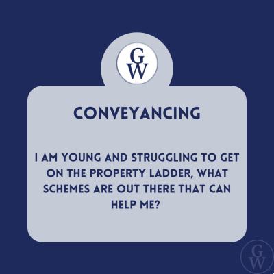 Conveyancing - Helping youngsters get on the property ladder