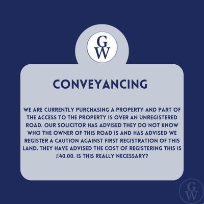 Conveyancing - Rights over land